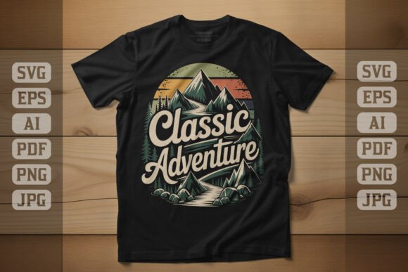 Classic Adventure Mountain Design: A Timeless Visual Language