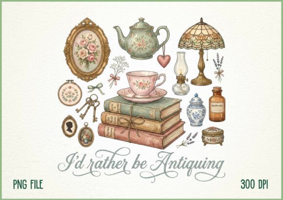 I'd Rather Be Antiquing Vintage Design: A Timeless Asset
