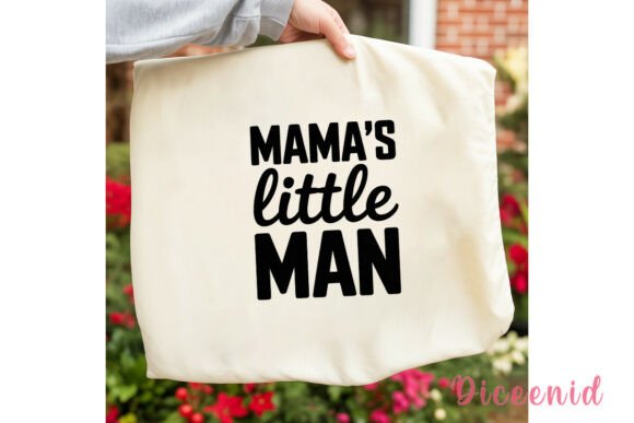 Mama's Little Man Sublimation Design: Creative Versatility Unleashed