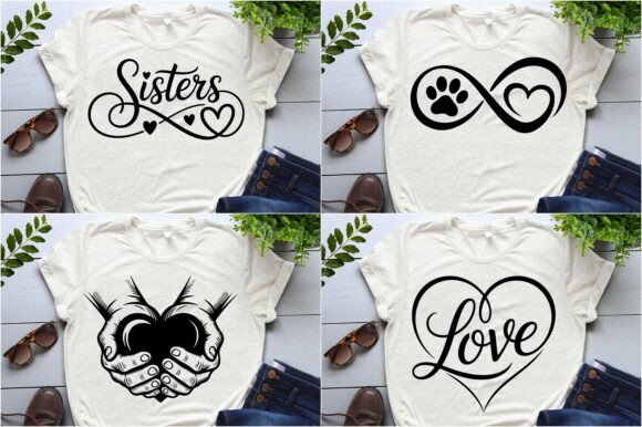 Valentine's Day T-Shirt Design: Premium PNG, SVG & EPS Bundle