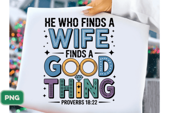 Wife Proverbs Shirt Design PNG: A Designer's Asset